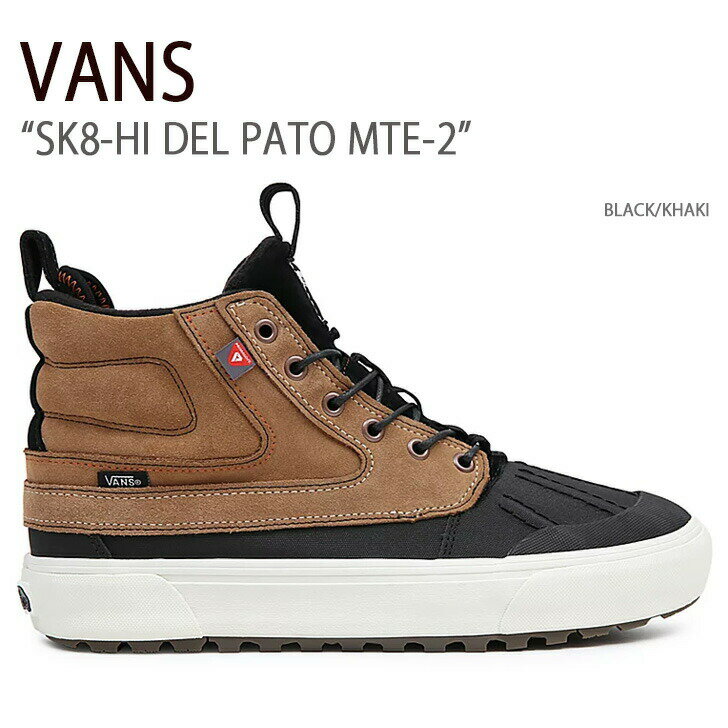 VANS oY Xj[J[ SK8-HI DEL PATO MTE-2 BLACK KHAKI VN0A5JMNY3U XP[gnC ubN Y jpyÁzgpi