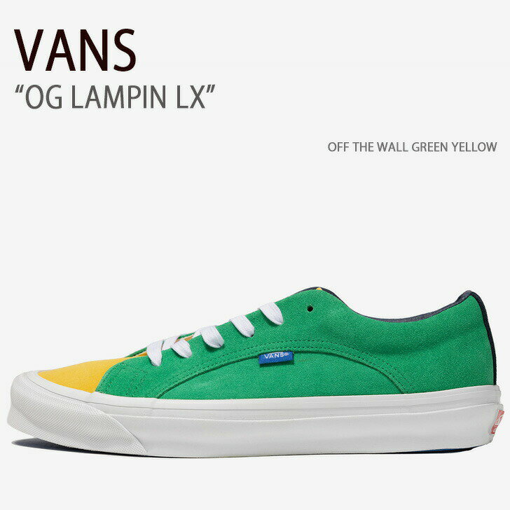 VANS oY Xj[J[ OG LAMPIN LX OFF THE WALL GREEN YELLOW VN0A7Q4U02I s O[ CG[ Y jpyÁzgpi