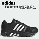adidas アディダス スニーカー Equipment 10 U GZ5297 エキップメント 10 U シューズ Black White ブラック ホワイト メンズ 男性用【中古】未使用品