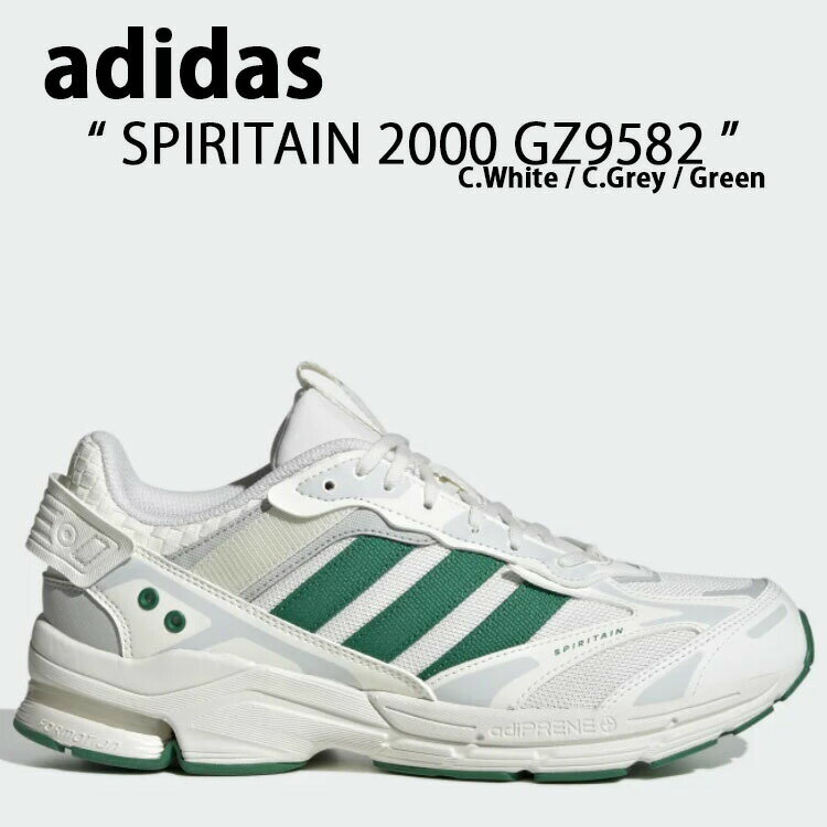 adidas AfB_X Xj[J[ SPIRITAIN 2000 GZ9582 XseC 2000 White Grey Green zCg O[ O[ Y jpyÁzgpi