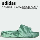 adidas Originals アディダス オリジナルス サンダル スリッパ ADILETTE 22 IE7725 アディレッタ Green Mint グリー...