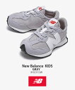 New Balance ニューバランス キッズ スニーカー NewBalance 327 GRAY キッズシューズ グレー IH327CGW ベビー用 キッズ用 子供用【中古】未使用品 2