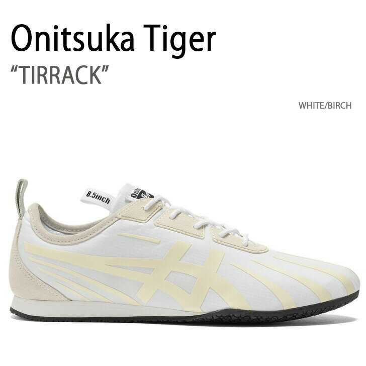 Onitsuka Tiger オニツカタイガー スニーカー TIRRACK WHITE BIRCH ティラック ホワイト バーチ メンズ レディース 男性用 女性用 男女兼用 1183C057.100【中古】未使用品