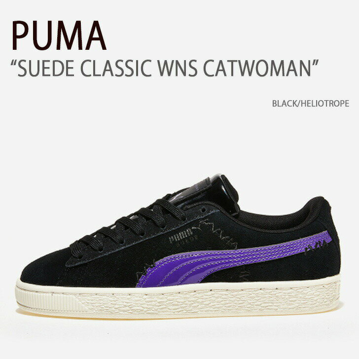 PUMA v[} Xj[J[ SUEDE CLASSIC WNS CATWOMAN BLACK HELIOTROPE XG[hNVbNWNSLbgE[} V[Y Y fB[X jp p PKI38329201yÁzgpi