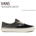 VANS バンズ スニーカー AUTHENTIC VR3 SF SALT WASH BLACK MARSHMALLOW VN0A4BX51KP オーセンティックVR3 SF メンズ レディース 男性用 女性用【中古】未使用品