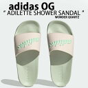 adidas originals アディダス サンダル ADILETTE SHOWER SANDAL PINK MINT GZ9507 アディレット シャワーサンダル スライドサンダル ピンク ミント スリッパー メンズ レディース【中古】未使用品