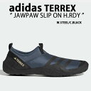 adidas アディダス ウォーターシューズ マリンシューズ TERREX JAWPAW SLIP ON H.RDY HP8650 テレックス スリッポン STEEL BLACK アウトドア マリンスポーツ シューズ スティール ブラック メンズ レディース【中古】未使用品