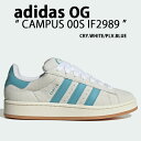 adidas Originals アディダス オリジナルス スニーカー CAMPUS 00S WHITE PRELOVED BLUE IF2989 キャンパス00S シューズ ホワイト プレリュードブルー スウェードスニーカー スウェードシューズ クラシック メンズ レディース【中古】未使用品