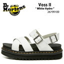 商品名：Dr.Martens Voss II White Hydro 26799100 ドクターマーチン レザー ストラップサンダル 26799100 ベルトサンダル ホワイト シャークソールと呼ばれるジグザグ状の靴底は、地面をしっかりと捉えて安定した歩行を実現した超軽量ソール。 3本のストラップが大胆にデザイン、ロゴ入りのホースシューバックルを備え、超軽量仕様のEVAソールとイエローウェルトステッチで仕上げたスライドサンダル。 カラフルなソックスとの相性も抜群。 足へのフィット感が増し暑い夏場でもストレスなくご利用いただけます。 COLOR：WHITE 素材：METALLIC CALF(クラシックスムースレザーのメタリックバージョン) ブランド・メーカー：Dr.Martens 素材：レザー 合成繊維 etc... サイズ：22cm〜26cm ・注意事項：モニターの発色具合により色合いが異なる場合がございます ※ご注意（ご購入の前にご一読下さい。）※ ・当ショップはWEB販売店になっており、メ-カ-等の海外倉庫と共通在庫での販売 を行なっておりますので、お取り寄せに約7-14日お時間をいただく商品がございます。 つきましては、購入後に指定頂きました日時に間に合わせることができない事もございます。 また、WEB上で「在庫あり」になっている商品につきましても、倉庫での在庫管理で欠品となってしまう場合がございます。 在庫切れ・発送遅れ等のご連絡はメールで行っておりますので、予めご了承下さい。 （欠品の場合は迅速に返金手続きをさせて頂きます。） メールをお受け取り出来ます様確認頂ければ幸いでございます。 （本サイトからのメール送信されます。ドメイン設定の際はご注意下さい） ・取り寄せ商品を多数取り扱っている為、靴箱にはダメージや走り書きがあったりします。 商品にもよりますが、多くは海外輸入商品になるため日本販売のタグ等がついていない商品もございます。 商品に関しましては全て正規品ですので、ご安心ください。 ・検品は充分に行っておりますが、万が一商品にダメージ等発見しましたら当店までご連絡下さい。 （ご使用後の不備が発覚致しました場合は交換・返品等にはご対応いたしかねます） ご注文後(店舗からのご注文メール送信後)の、【ご注文キャンセル・ご交換/ご返品】には基本的に応じることが出来ません。 サイズ選択や商品詳細などで ご質問やご不明な点や商品のこだわりのある方は事前にお問い合わせ下さい。商品紹介 商品名：Dr.Martens Voss II White Hydro 26799100 ドクターマーチン レザー ストラップサンダル 26799100 ベルトサンダル ホワイト シャークソールと呼ばれるジグザグ状の靴底は、地面をしっかりと捉えて安定した歩行を実現した超軽量ソール。 3本のストラップが大胆にデザイン、ロゴ入りのホースシューバックルを備え、超軽量仕様のEVAソールとイエローウェルトステッチで仕上げたスライドサンダル。 カラフルなソックスとの相性も抜群。 足へのフィット感が増し暑い夏場でもストレスなくご利用いただけます。 COLOR：WHITE 素材：METALLIC CALF(クラシックスムースレザーのメタリックバージョン) ブランド・メーカー：Dr.Martens 素材：レザー 合成繊維 etc... サイズ：22cm〜26cm ・注意事項：モニターの発色具合により色合いが異なる場合がございます ※ご注意（ご購入の前にご一読下さい。）※ ・当ショップはWEB販売店になっており、メ-カ-等の海外倉庫と共通在庫での販売 を行なっておりますので、お取り寄せに約7-14日お時間をいただく商品がございます。 つきましては、購入後に指定頂きました日時に間に合わせることができない事もございます。 また、WEB上で「在庫あり」になっている商品につきましても、倉庫での在庫管理で欠品となってしまう場合がございます。 在庫切れ・発送遅れ等のご連絡はメールで行っておりますので、予めご了承下さい。 （欠品の場合は迅速に返金手続きをさせて頂きます。） メールをお受け取り出来ます様確認頂ければ幸いでございます。 （本サイトからのメール送信されます。ドメイン設定の際はご注意下さい） ・取り寄せ商品を多数取り扱っている為、靴箱にはダメージや走り書きがあったりします。 商品にもよりますが、多くは海外輸入商品になるため日本販売のタグ等がついていない商品もございます。 商品に関しましては全て正規品ですので、ご安心ください。 ・検品は充分に行っておりますが、万が一商品にダメージ等発見しましたら当店までご連絡下さい。 （ご使用後の不備が発覚致しました場合は交換・返品等にはご対応いたしかねます） ご注文後(店舗からのご注文メール送信後)の、【ご注文キャンセル・ご交換/ご返品】には基本的に応じることが出来ません。 サイズ選択や商品詳細などで ご質問やご不明な点や商品のこだわりのある方は事前にお問い合わせ下さい。