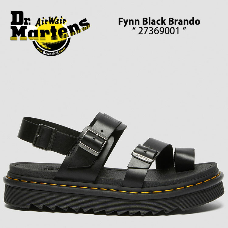 Dr.Martens hN^[}[` T_ RtH[gT_ Fynn Black Brando 27369001 Xbp TCY U[T_ o[\[ Y fB[X jp p jpyÁzgpi