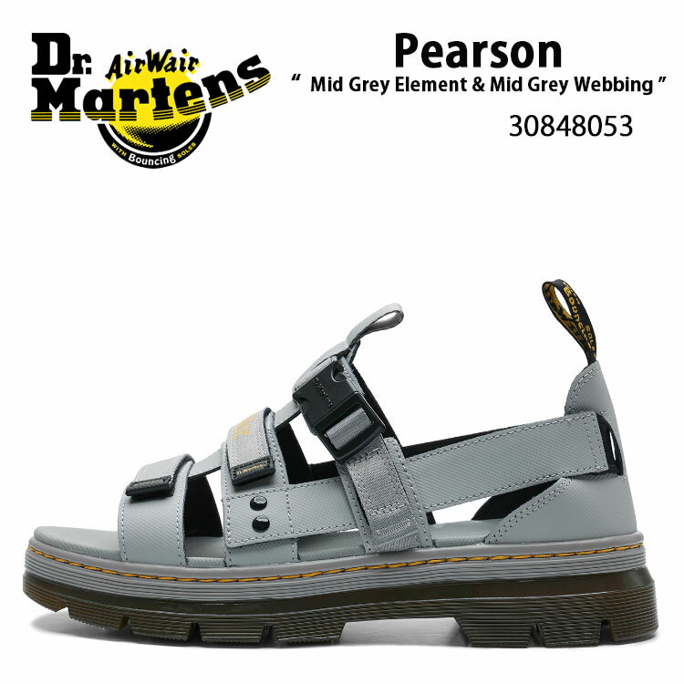 Dr.Martens hN^[}[` T_ XgbvT_ Pearson Mid Grey 30848053 yA\O[ U[T_ o[\[ TCY Y fB[X jp p jpyÁzgpi