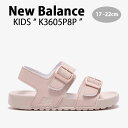 New Balance ニューバランス キッズ サンダル NewBalance 3605 PINK キッズシューズ ピンク ベルクロ K3605P8P ベビー用 キッズ用 ジュニア用 子供用【中古】未使用品