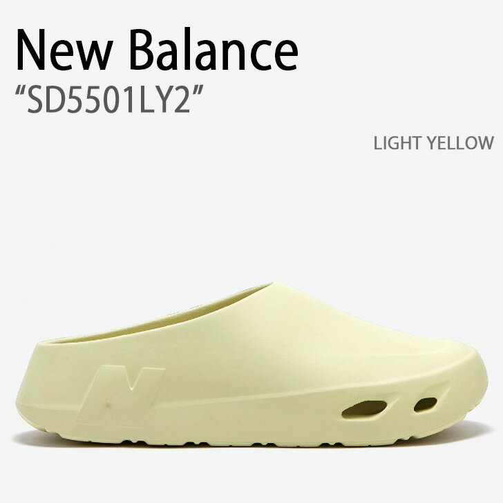 New Balance j[oX T_ NB N-CLOG SD5501LY2 LIGHT YELLOW NBRJDF440Y NbOT_ CgCG[ Xbp[  O Jh~ _炩 y Y fB[X yÁzgpi