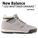 New Balance ニューバランス アウトドア ブーツ Lou Whittaker URAINAD アウトドアブーツ GRAY BEIGE シューズ ロー ウィッタカー ニューバランスブーツ グレー メンズ レディース【中古】未使用品