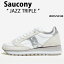 Saucony サッカニー スニーカー JAZZ TRIPLE WHITE SILVER S60530-16 シューズ ジャズトリプル メンズ レディース 男性用 女性用【中古】未使用品