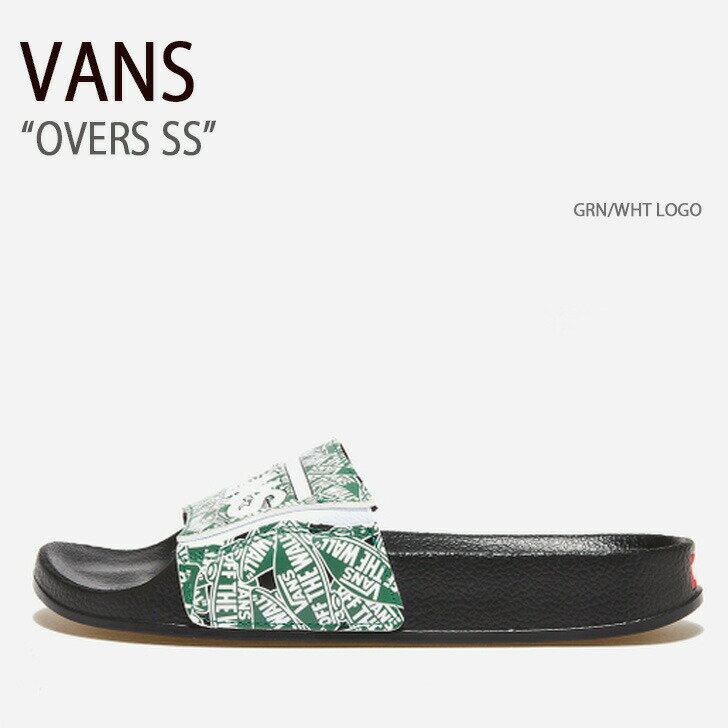 VANS oY T_ OVERS SS GREEN WHITE LOGO V7590 I[o[YSS O[ zCgS Y fB[X jp pyÁzgpi