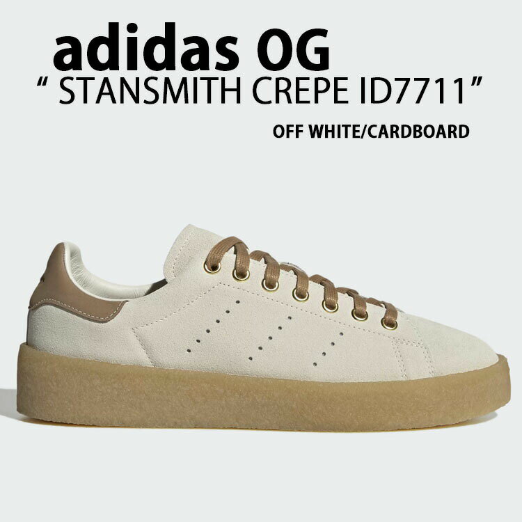 adidas Originals AfB_X IWiX Xj[J[ STAN SMITH CREPE ID7711 YUKARI OTA BEIGE CARDBOARD X^X~X N[v XEF[hV[Y K\[ Y fB[XyÁzgpi