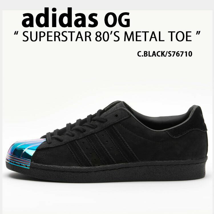 adidas Originals AfB_X IWiX fB[X Xj[J[ SUPERSTAR 80S METAL TOE W S76710 X[p[X^[ ^gD BLACK V[Y XEF[h XG[h ubNyÁzgpi