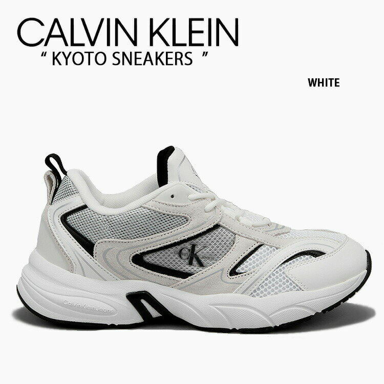 Calvin Klein JoNC Xj[J[ KYOTO SNEAKER WHITE CK V[Y U[ LEgXj[J[ zCg S YW00891 01WyÁzgpi