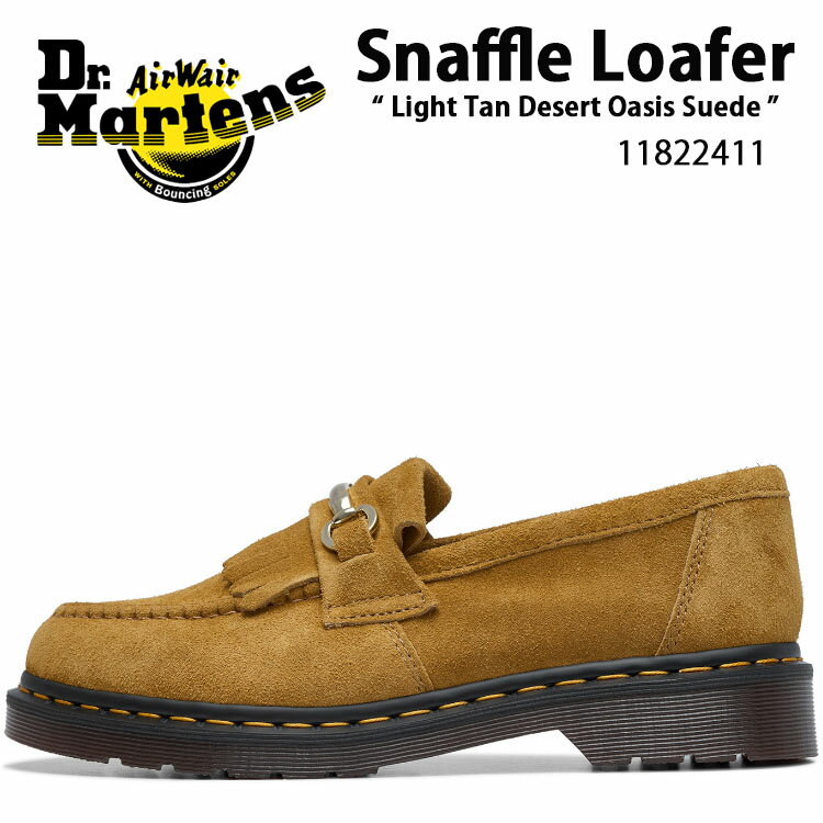 Dr.Martens ドクターマーチン レザーシューズ ローファー Snaffle Loafer Suede 27425213 シューズ タン ベージュ スウェードシューズ メンズ レディース 男性用 女性用 男女兼用未使用品