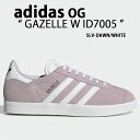 adidas originals AfB_X fB[X Xj[J[ GAZELLE W ID7005 K[ SILVER DAWN WHITE V[Y XEF[h XG[h Vo[hD[ zCgyÁzgpi