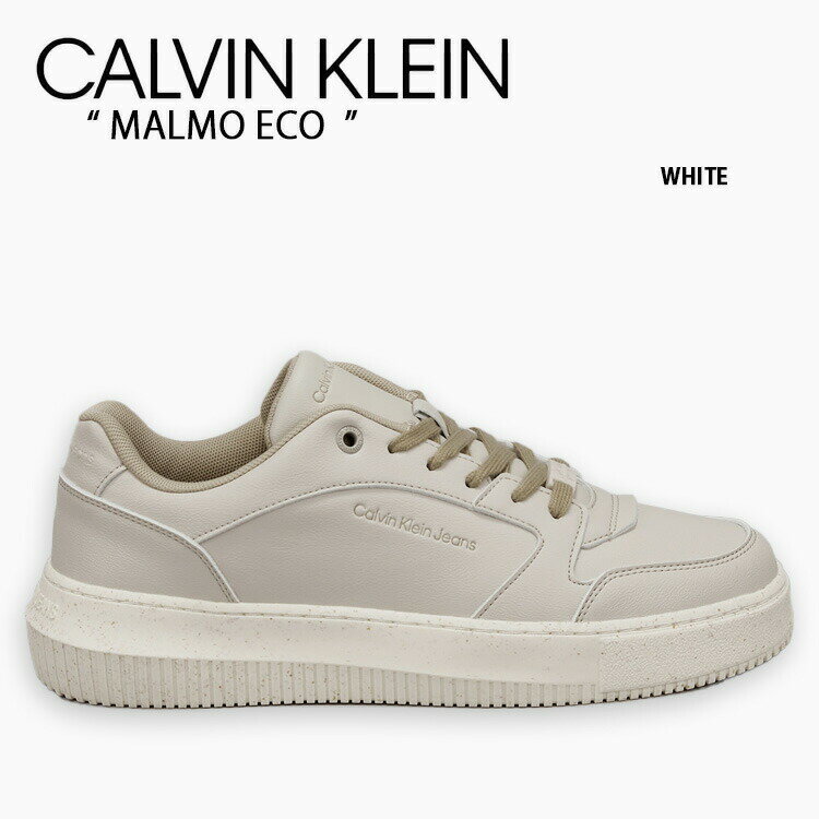 Calvin Klein JoNC Xj[J[ MALMO ECO SNEAKER WHITE CK V[Y U[ {v }GRXj[J[ zCg S YW011790F7yÁzgpi