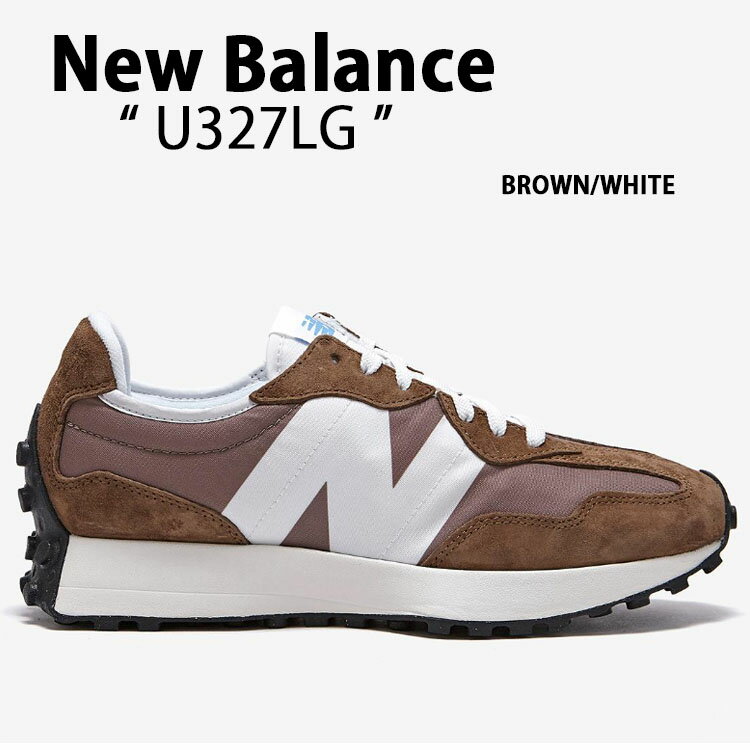 New Balance j[oX Xj[J[ U327 U327LG BROWN WHITE V[Y uE zCg g NVbN Y fB[XyÁzgpi