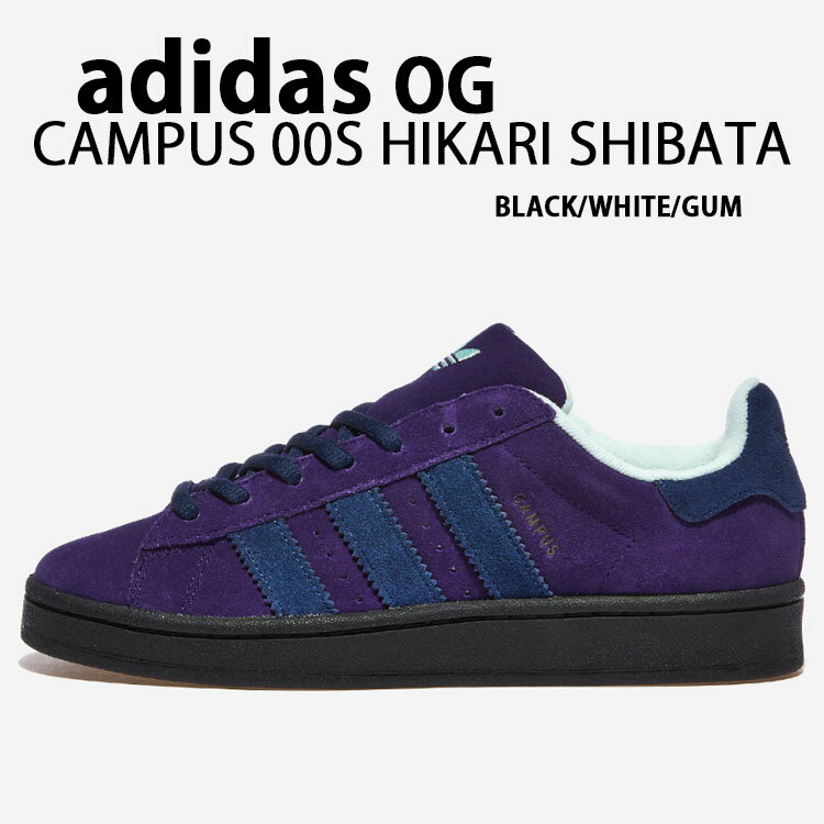 adidas Originals AfB_X IWiX Xj[J[ CAMPUS 00s HIKARI SHIBATA IG1721 PURPLE BLUE LpX V[Y qJVo^ p[v u[ XG[h R{V[Y Y fB[XyÁzgpi