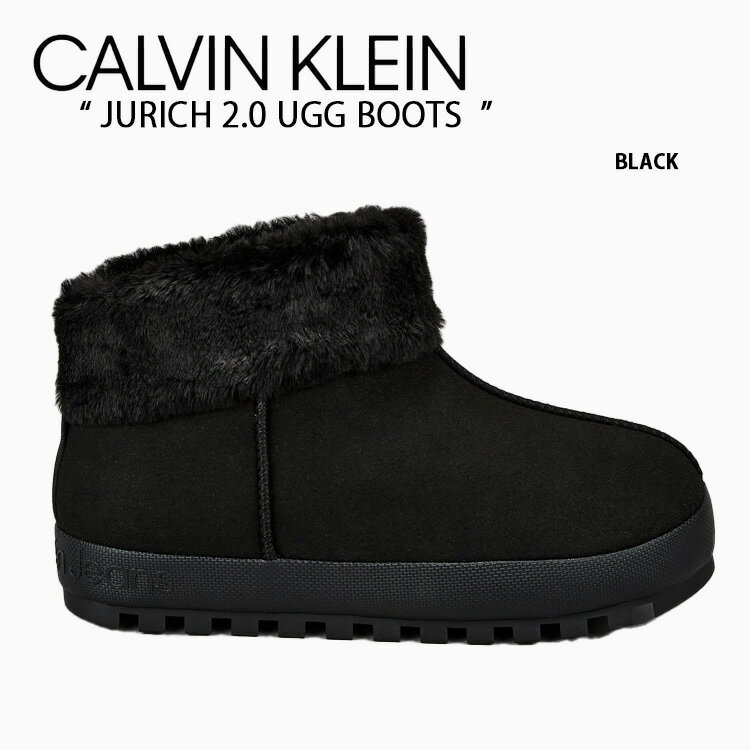 Calvin Klein JoNC T_ JURICH 2.0 UGG BOOTS BLACK CK V[Y Wb`2.0AOu[c ubN S YW012480GT fB[X pyÁzgpi