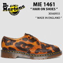 Dr.Martens ドクターマーチン レザーシューズ 3ホールシューズ MIE 1461 HAIR ON SHOES MADE IN ENGLAND Ocelot HAIR ON 30560933 オセロット ヘアー ヒョウ柄 豹柄 イングランド製 メンズ レディース 男性用 女性用 男女共用【中古】未使用品