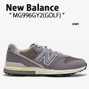 New Balance ニューバランス レディース スニーカー MG996GY2 GRAY GOLF ゴルフシューズ シューズ NEWBALANCE996 ニューバランス996 グレー スパイクレス【中古】未使用品