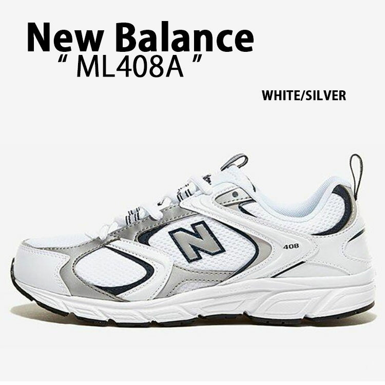 New Balance ˥塼Х ˡ ML408A WHITE SILVER 塼 NewBalanceML408 ۥ磻 С  ǥš̤