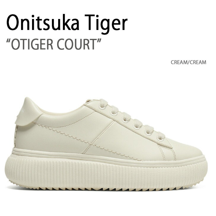 Onitsuka Tiger IjcJ^CK[ Xj[J[ OTIGER COURT CREAM Y fB[X jp p 1182A621.101 yÁzgpi