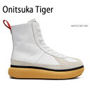 Onitsuka Tiger オニツカタイガー ブーツ DELECITY BOOT WHITE FIERY RED デレシティブーツ ホワイト ファイアリーレッド メンズ レディース 男女共用 男性用 女性用 1183C158.100 【中古】未使用品