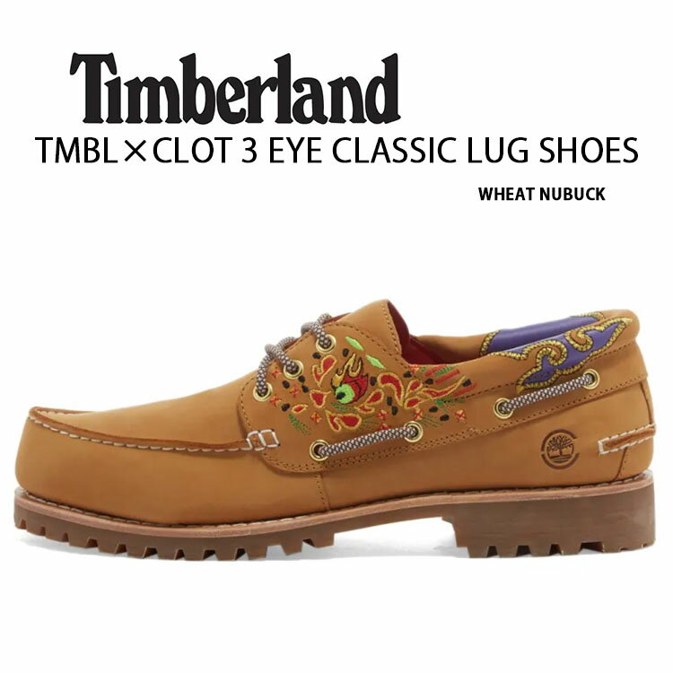 Timberland CLOT fbLV[Y 3 EYE CLASSIC LUG SHOE WHEAT NUBUCK eBo[h Nbg V[Y {[gV[Y R{ EFbg kobNU[Y jp TB0A5Z9B231-WHEyÁzgpi