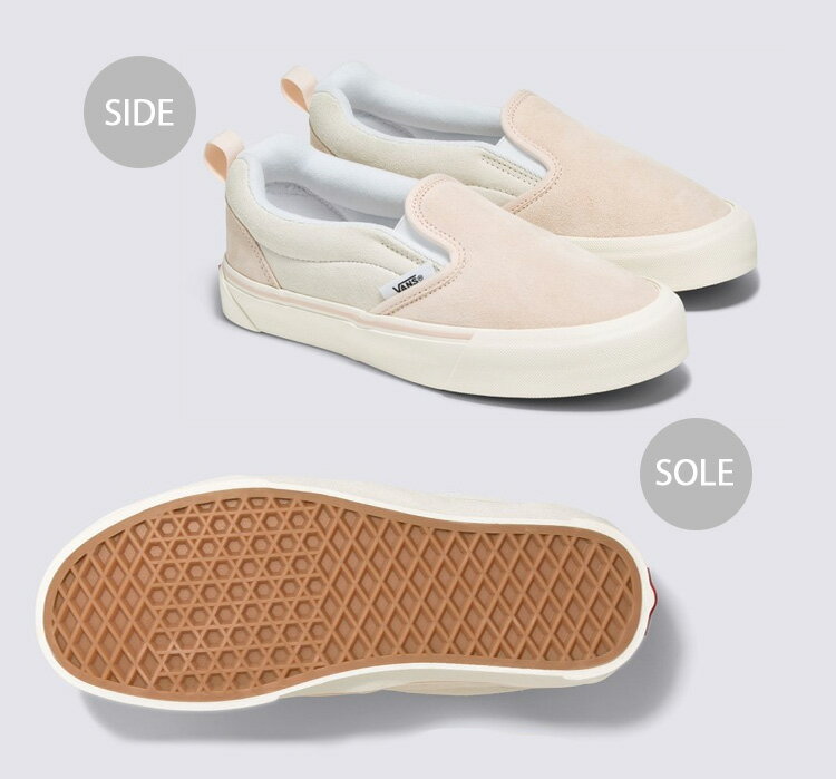 VANS バンズ スニーカー KNU SLIP SORBET PASTELS PINK VN0009QDPNK ニュースリップ ソーベトパステルピンク レディース 女性用