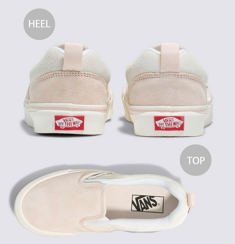VANS バンズ スニーカー KNU SLIP SORBET PASTELS PINK VN0009QDPNK ニュースリップ ソーベトパステルピンク レディース 女性用