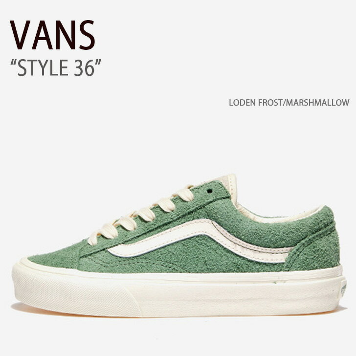 VANS Х ˡ STYLE 36 LODEN FROST MARSHMALLOW VN0A54F6D6E 36 ...