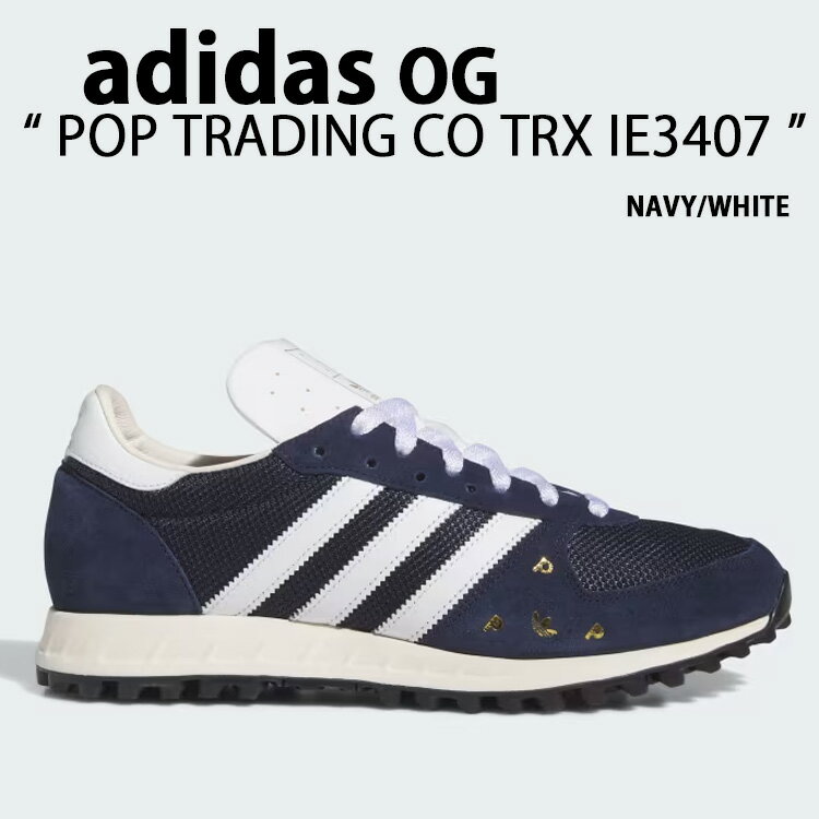 adidas originals アディダス スニーカー DPOP TRADING CO TRX IE3407 ポップ トレーディング CO TRX NAVY WHITE メンズ レディース【中古】未使用品
