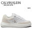 Calvin Klein カルバンクライン スニーカー MALMO BTW SNEAKERS WHITE CK シューズ マルモBTWスニーカー ホワイト ロゴ YW014520K8 レディース 女性用【中古】未使用品