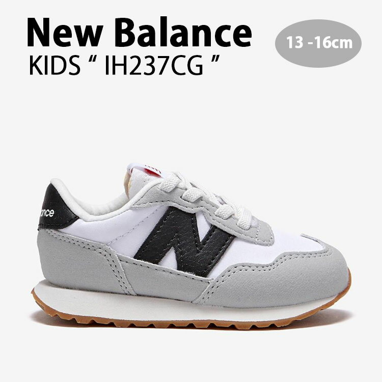 New Balance j[oX LbY Xj[J[ NewBalance 237 WHITE LbYV[Y zCg O[ ubN IH237CG xr[p LbYp qpyÁzgpi