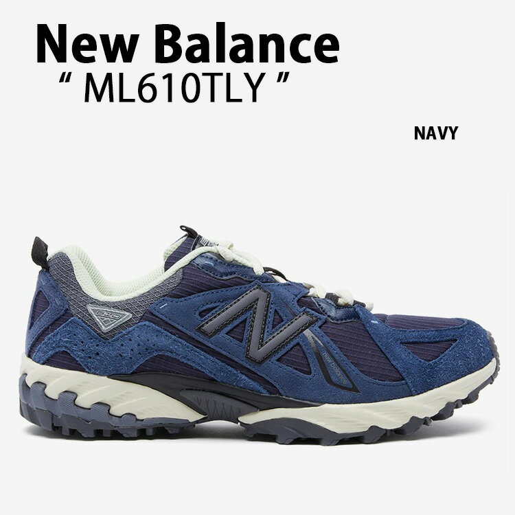 New Balance ニューバランス スニーカーML610TLY ネイビー 610 シューズ NewBalance610 ニューバランス610 メンズ レディース【中古】未使用品