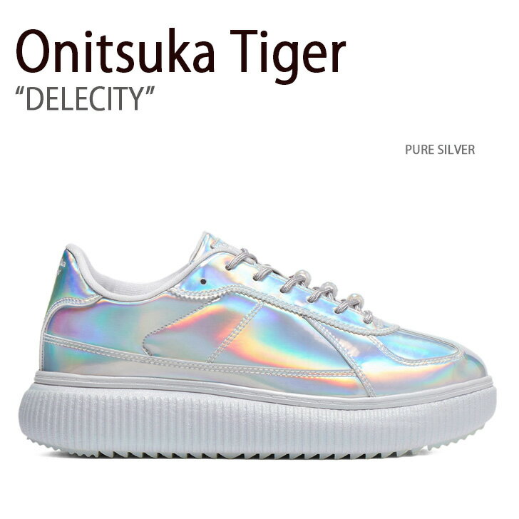 Onitsuka Tiger IjcJ^CK[ Xj[J[ DELECITY PURE SILVER fVeB sAVo[ Y fB[X jp p 1183C195.020yÁzgpi