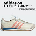 adidas Originals アディダス オリジナルス スニーカー COUNTRY OG ID2961 WONWHI WONCLA DMARIN カントリー カントリー OG ワンダーホワイト ドマリン ベージュ メンズ レディース【中古】未使用品