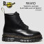 Dr.Martens ドクターマーチン ブーツ Rikard 8H シューズ RIKARD SMOOTH LEATHER PLATFORM LACE UP BOOTS Black Polished Smooth 27833001 リカルド 8ホール ブーツ ブラック メンズ【中古】未使用品