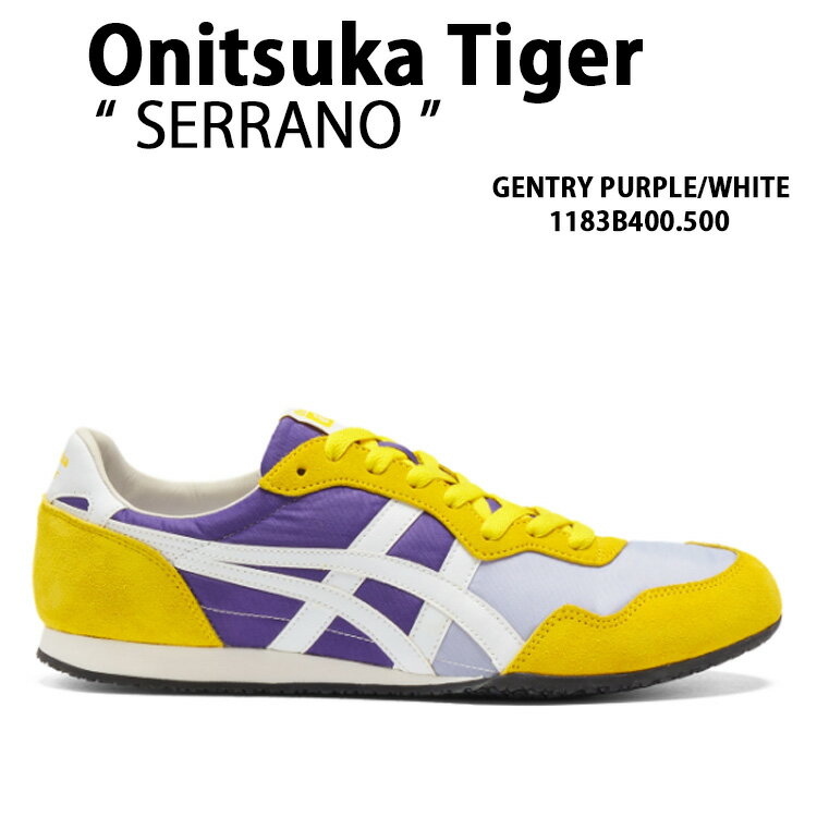 Onitsuka Tiger IjcJ^CK[ Xj[J[ SERRANO GENTRY PURPLE WHITE Y fB[X jp p 1183B400.500 yÁzgpi