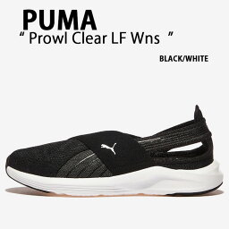 PUMA プーマ スニーカー Prowl Clear LF Wns PUMA BLACK PUMA WHITE プラウルクリア シューズ メンズ レディース 女性用 PKI31006902【中古】未使用品