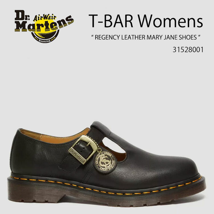 Dr.Martens hN^[}[` XgbvV[Y T-BAR REGENCY LEATHER MARY JANE SHOES 31528001 Black Regency Calf To[ V[Y fB[X pyÁzgpi