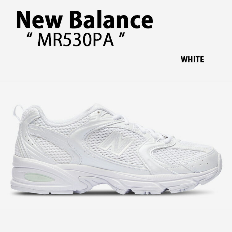 New Balance ニューバランス スニーカー MR530PA WHITE シューズ NewBalance530 ニューバランス530 ランニングシューズ ホワイト メンズ レディース【中古】未使用品