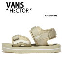 VANS バンズ サンダル HECTOR BEIGE WHITE V5188 ヘクター ベージュ ホワイト メンズ レディース 男性用 女性用 【中古】未使用品(4)